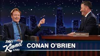 Conan O’Brien on Preparing to Host the Oscars, Advice from Jimmy & Giving Bob Newhart’s Eulogy