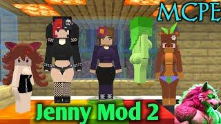 Jenny mod 1.21 and 1.20 | IMP Mod update for MCPE | Ellie Mod