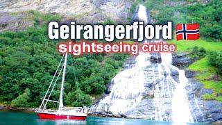GEIRANGERFJORD sightseeing cruise / Geiranger / Norway Travel Vlog /Analy MC