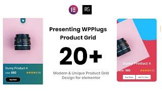 WordPress Plugs WooCommerce Product Grid Elementor Addon's All Style