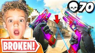 THESE BROKEN LAZER PISTOLS ARE INSANE! (70 Kills on Rebirth Island)