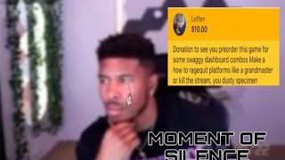 LowTierGod Shook to TEARS By A “Fake Leffen” Donation (Shorts)