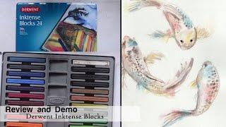 Derwent Inktense Blocks Review