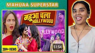Bhojpuri Star Mahua Singh goes to Hollywood REACTION | Purav Jha | Neha M.
