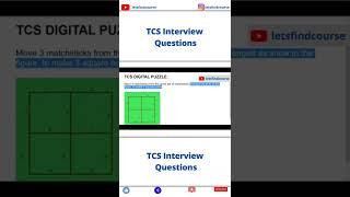 TCS Interview Questions #tcs