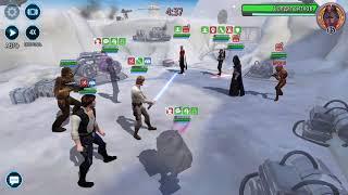 SWGOH Повстанцы vs Darth Revan with Darth Malak