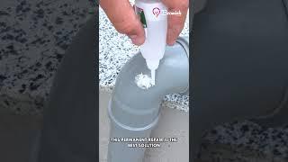 Quickest Pipe Repair I’ve Ever Done #pipe #repairs #tricks