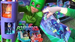 PJ Masks Transforming Toy Hunt - Luna Girl Tank Steals The Toys