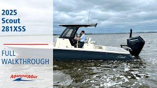 JUST IN 2025 Scout 281XSS | Available NOW at MarineMax Charleston