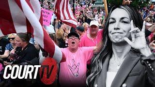 Karen Read Murder Retrial: Crowd Reacts to Verdict Outside Courthouse