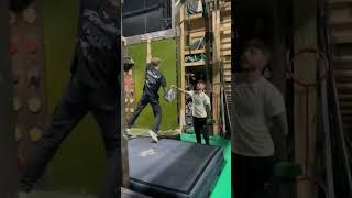 EXTREME NINJA WARRIOR…#shortsviral #parkour #ninjawarrior