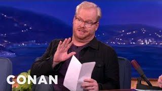 Jim Gaffigan's Serial Killer Fan Letter | CONAN on TBS