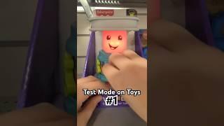 Test Mode on Toys #1 #testmode #shorts