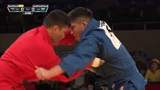 BALTAYEV Begench vs SERIKOV Nurbol. Asia and Oceania SAMBO Championships 2023