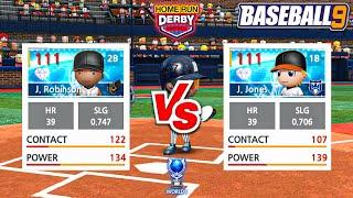 THE FINAL SHOWDOWN! World 1 Home Run Derby Rematch! - Baseball 9