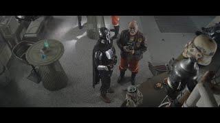 Mando & Grogu meet with Carson at Adelphi Base - The Mandalorian Season Three (2023)