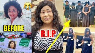 Ngozi Ezeonu Burial And Funeral As Regina Daniels, Destiny Etiko & Mercy Johnson Breakdown in Tears