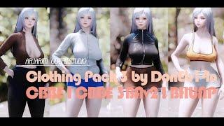 SKYRIM OUTFIT I Clothing Pack 3 by DonEb14n I CBBE I CBBE 3BA I BHUNP