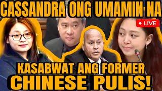 CASSANDRA ONG UMAMIN NA KASABWAT ANG FORMER PULIS NG CHINA, ALICE GUO NATARANTA!