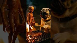 BBQ With Friends From Another World – Đăng Vet's Forest Feast!  #aishorts #dangvet