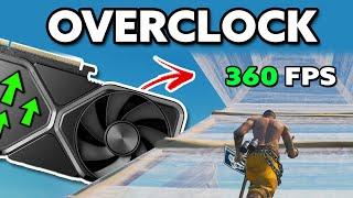 How PROS Overclock For MORE FPS! (HUGE FPS BOOST)