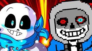 ДАСТ САНС + СВАП САНС В ОДНОЙ ИГРЕ ! - Undertale: Dusttale + Underswap [Андертейл]