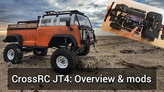 CrossRC JT4 overview and mods