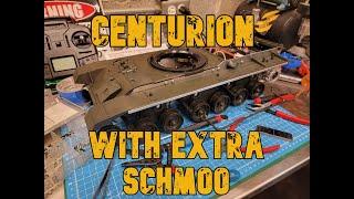 Building the new Tamiya 1/16 Full option British Centurion MK III RC tank kit #56045 Part 2