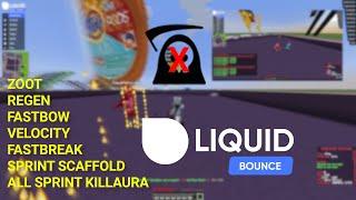 GRIM AC vs LIQUIDBOUNCE NEXTGEN w/ Regen, FastUse, Zoot, FastBow, Sprint Scaffold, KillAura ...