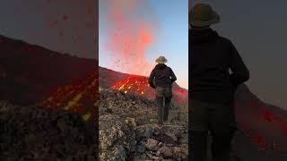 Witnessing a Volcanic Eruption Up Close