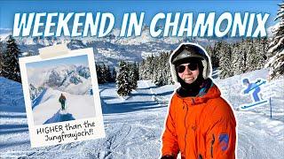 CHAMONIX MONT BLANC ITINERARY: What to do in the winter in CHAMONIX! Skiing, Aiguille du Midi + MORE