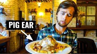 Americans Try Lithuanian Food (Best Restaurants in VILNIUS!)