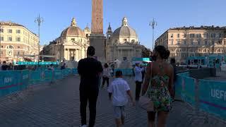 [4K HDR] Walk around Rione Campo Marzio | Rome, Italy | Slow TV