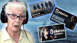 Sabaton - Bismarck (cover RADIO TAPOK & Ai Mori) РЕАКЦИЯ БАБУШКИ ХЕЙТЕР | REACTION GRANDMA