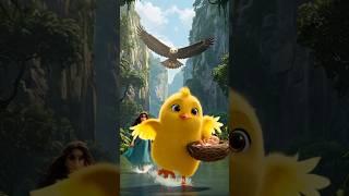 Brave Duckling  Saves Baby  from Eagle  Attack! | HeroDuckTales