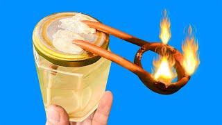 Free Energy To Heat Your Home! How to make a mini heating stove! Great idea