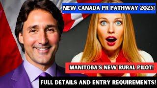  Yes! New Canada PR Pathway: Manitoba's NEW Rural Pilot Explained 2024 | IRCC Update