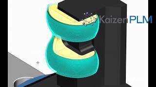 Kaizen PLM   Femoral Implant Machining   Siemens NX