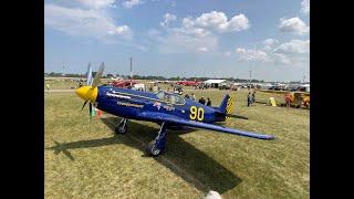 Airventure 2023 Arrivals and taxiing airplanes Part II