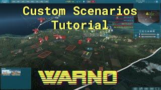 Warno - Map Editor Tutorial - Custom Skirmish Maps!