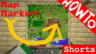 Minecraft: How to Mark a Map with a Banner - Tutorial