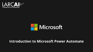 Introduction to Microsoft Power Automate