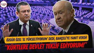 Özgür Özel'den Bahçeli'nin Öcalan çağrısına flaş yanıt! "Kürtlere devlet teklif ediyorum!"