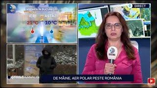 Stirile Kanal D - Val de aer polar peste Romania! | Editie de seara