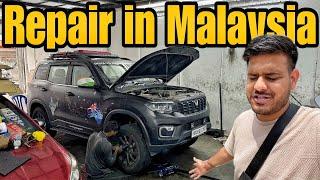 Malaysia Mein Scorpio-N Ko Service Centre Lejana Pad Gaya  |India To Australia By Road| #EP-92