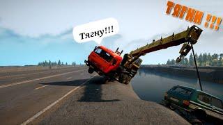 ДІСТАЄМО Автомобіль З РІЧКИ! Проходження гри Українською Spintires SnowRunner