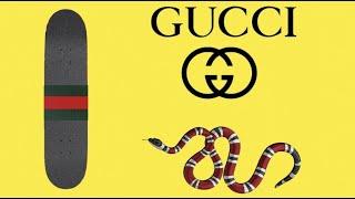 D.I.Y CUSTOM GUCCI GRIPTAPE! | STREET SKATE