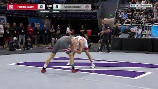 141 LBs: Brock Hardy vs. Jesse Mendez | Big Ten Wrestling Championship Semifinal | 3/8/25