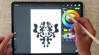 Знакомство с настройками в программе procreate