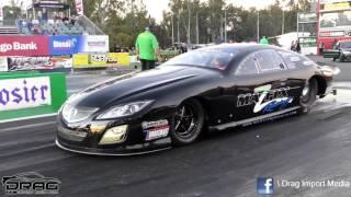 3 ROTOR MAZDA 6, 4G63 ECLIPSE, V6TT FORD FOCUS, ECOTEC DRAGSTER TESTING - 9/07/2016